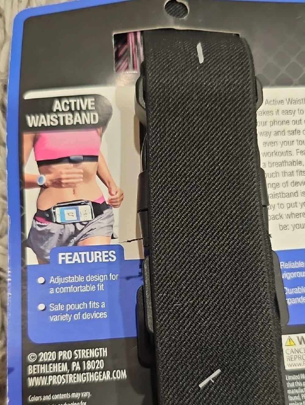 Unbranded Pink/Black Athletic Phone Armband